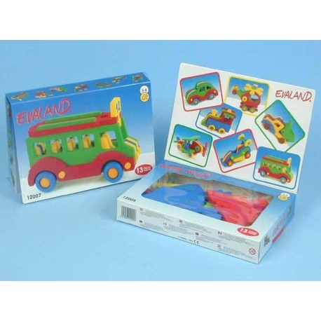 penove-puzzle-3d-stavebnice-autobus-evaland penove-puzzle-3d-stavebnice-autobus-evaland