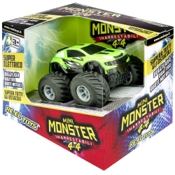 auto-na-baterie-mini-monster-4x4-zlute-reeltoys