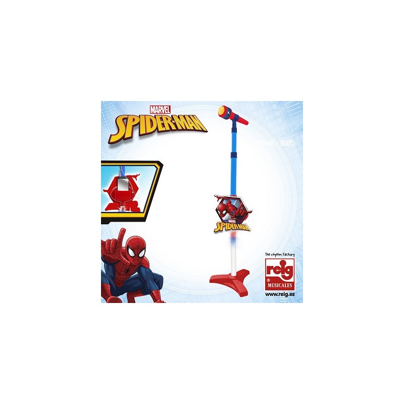 detsky-mikrofon-se-stojanem-spider-man-reig-musicales detsky-mikrofon-se-stojanem-spider-man-reig-musicales