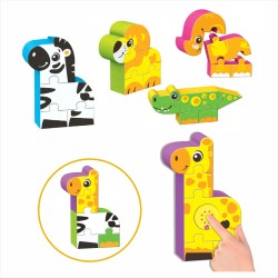 Pěnové puzzle ZOO se zvuky...